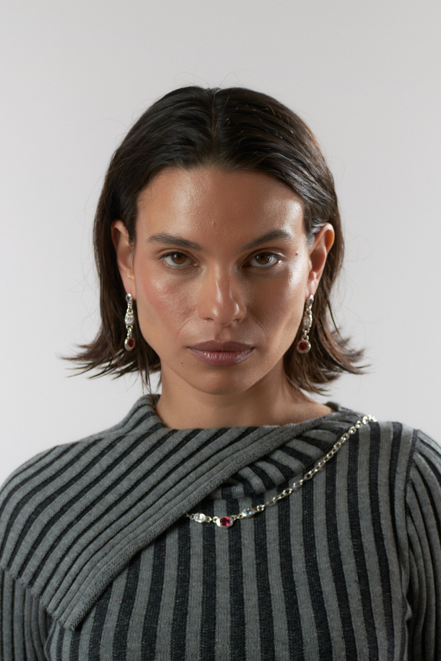 Trio Necklace - Plata