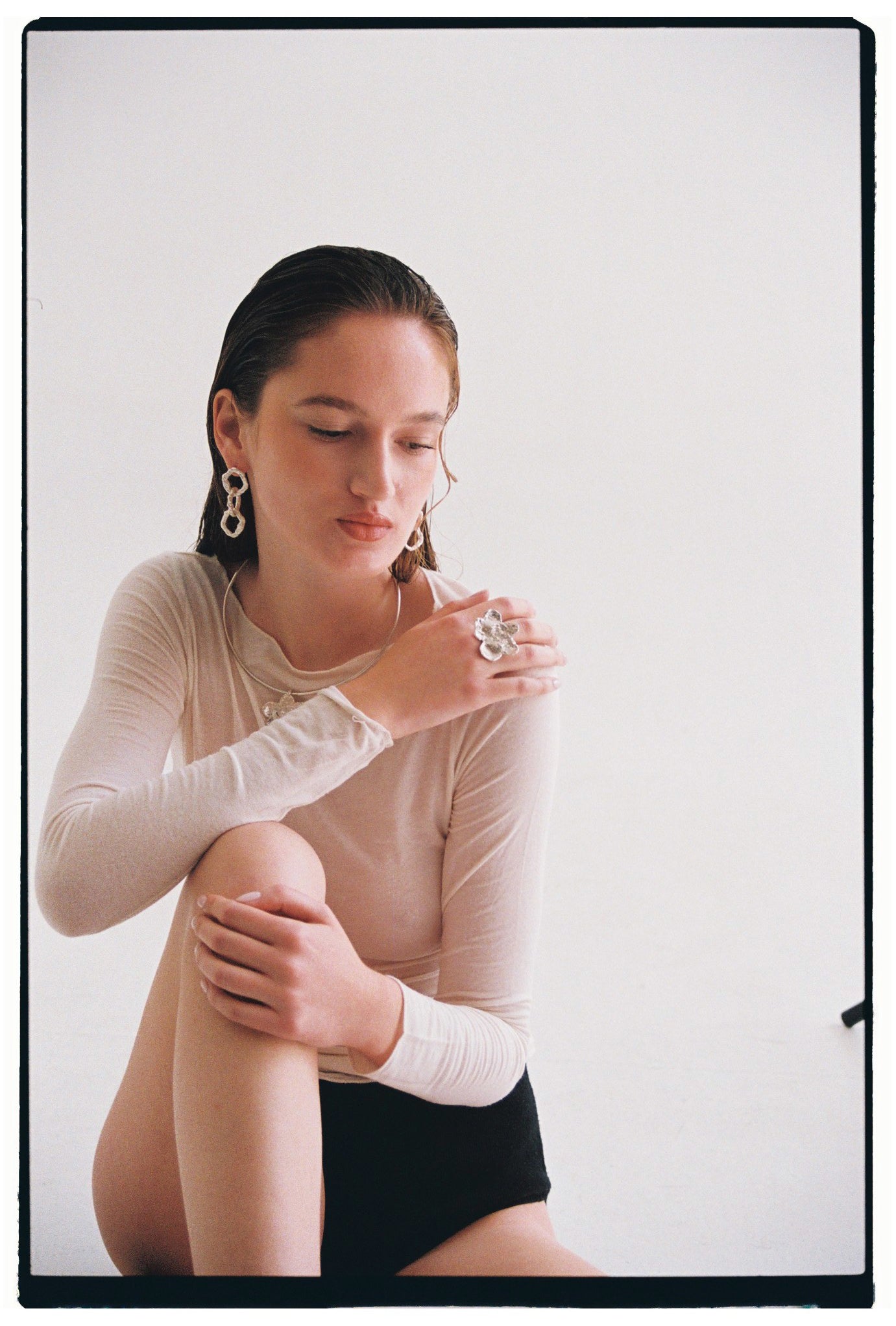 Fleur de Feu Ring — Silver