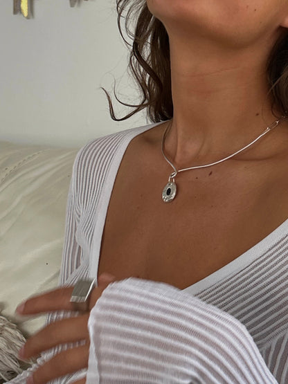 Eclipse Pendant - Plata