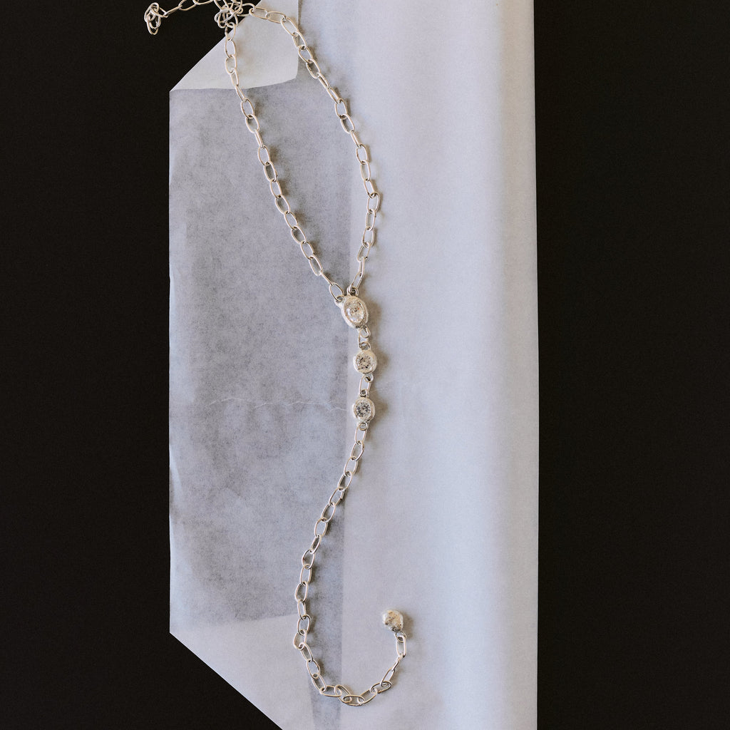 Serenity Necklace — Silver
