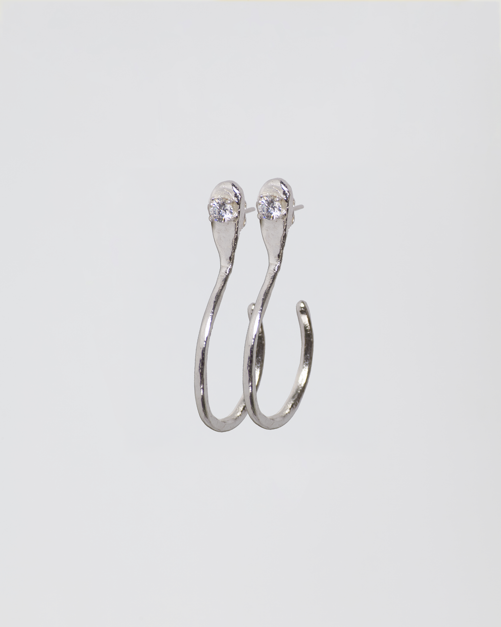 Celestial Hoops — Silver