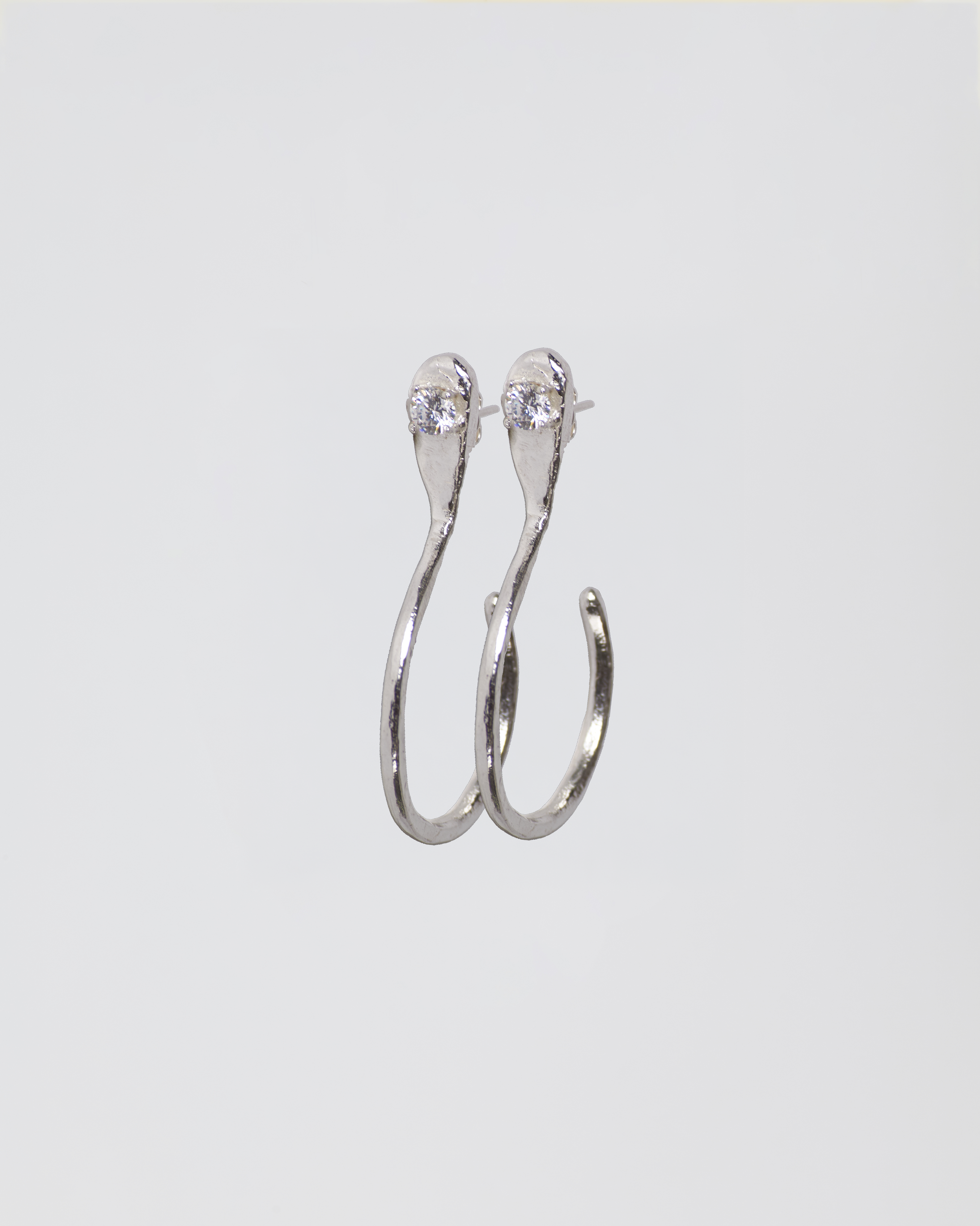 Celestial Hoops — Silver