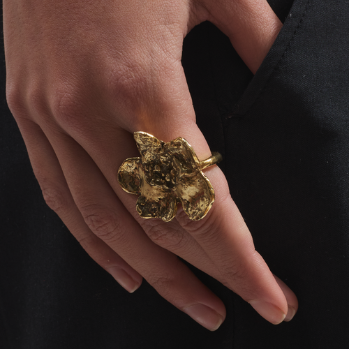Fleur De Feu Ring — Gold