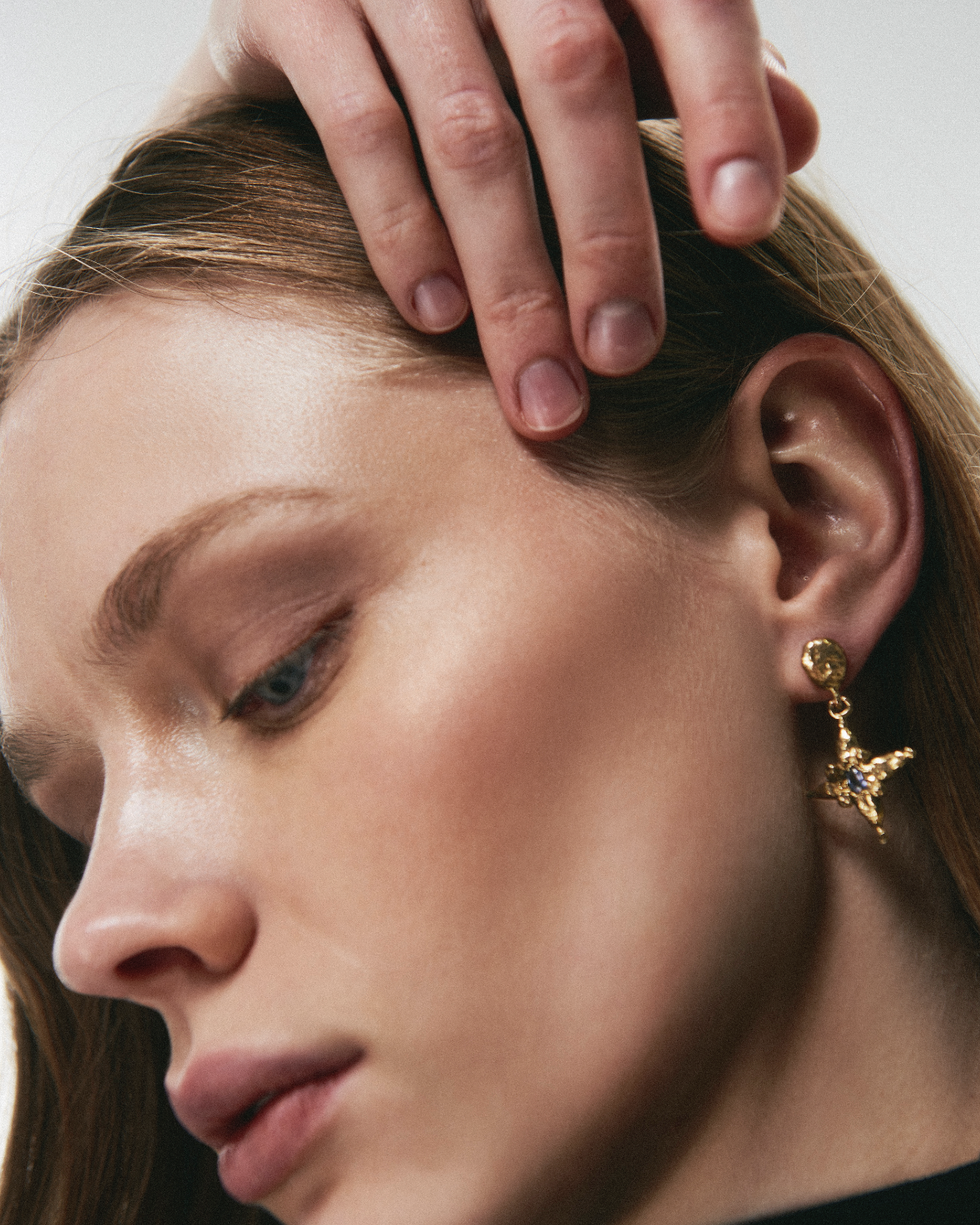 The Star Studs — Gold