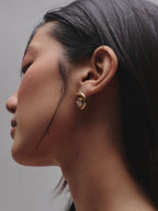 The Spiral Studs — Gold