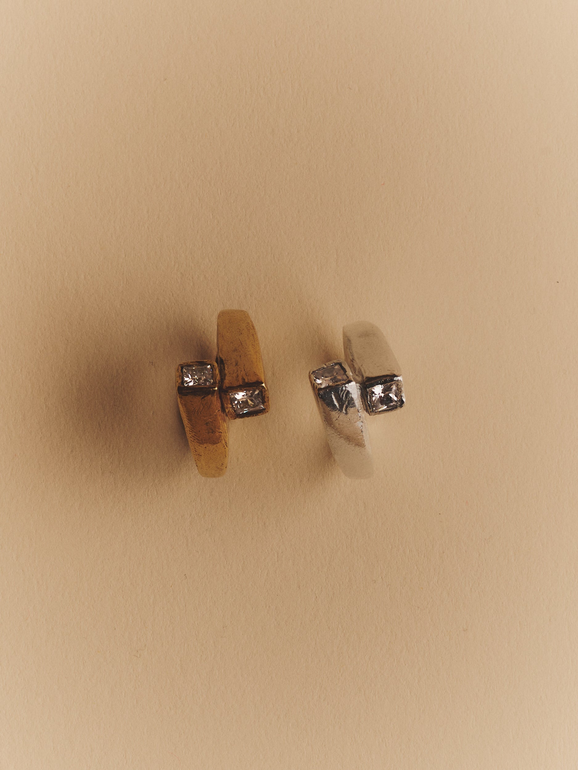 The Offset Ring — Gold