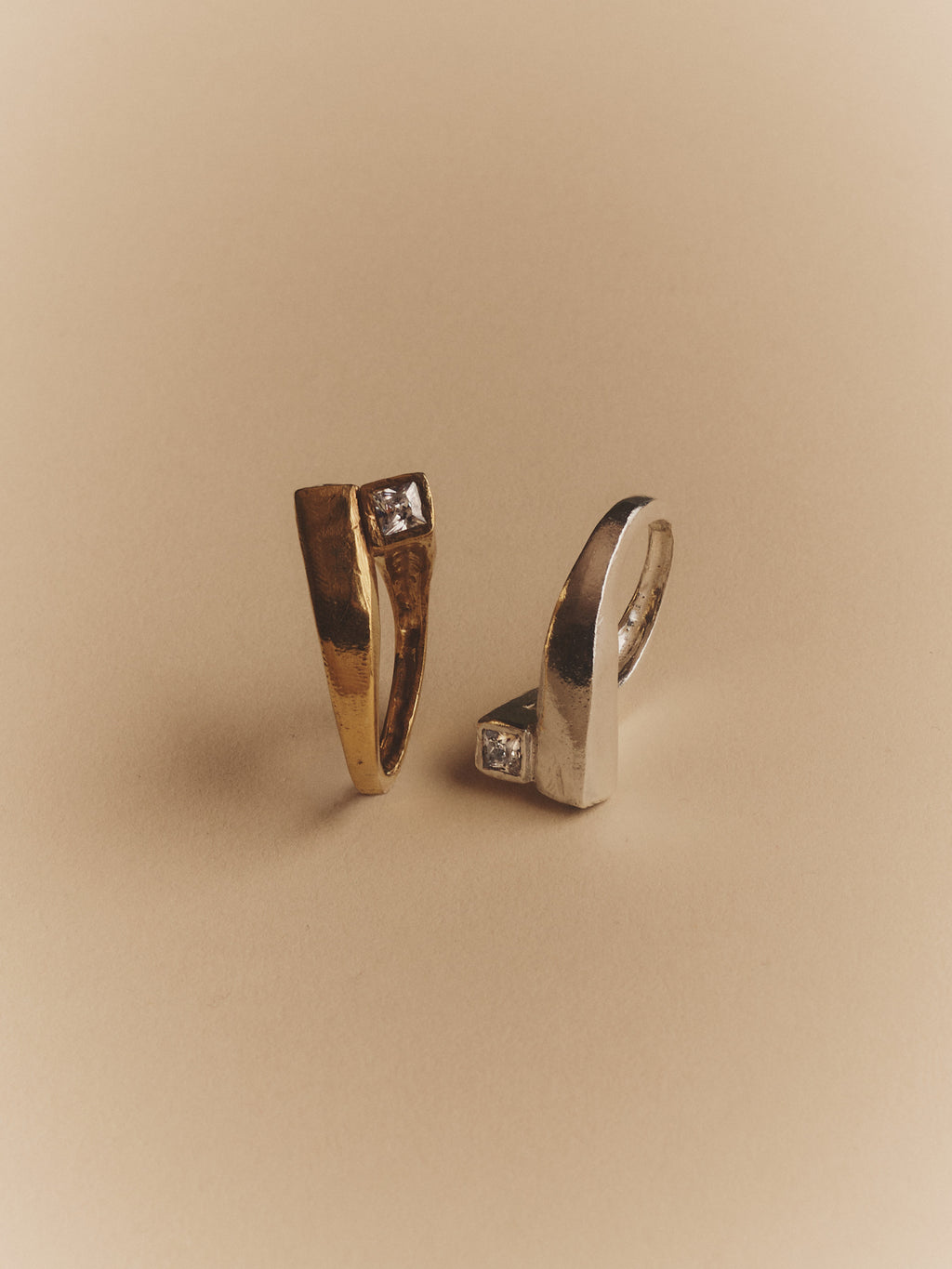 The Offset Ring — Gold
