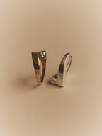 The Offset Ring — Gold