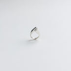 The Offset Ring — Silver