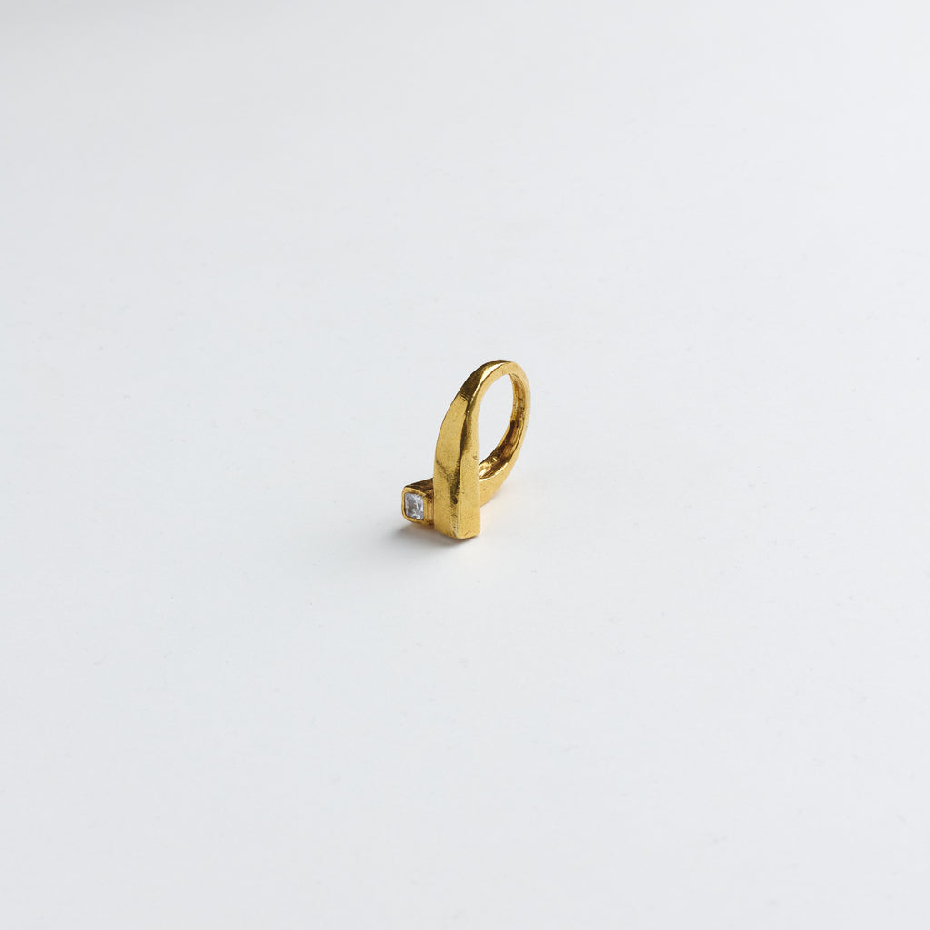 The Offset Ring — Gold