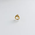 The Offset Ring — Gold