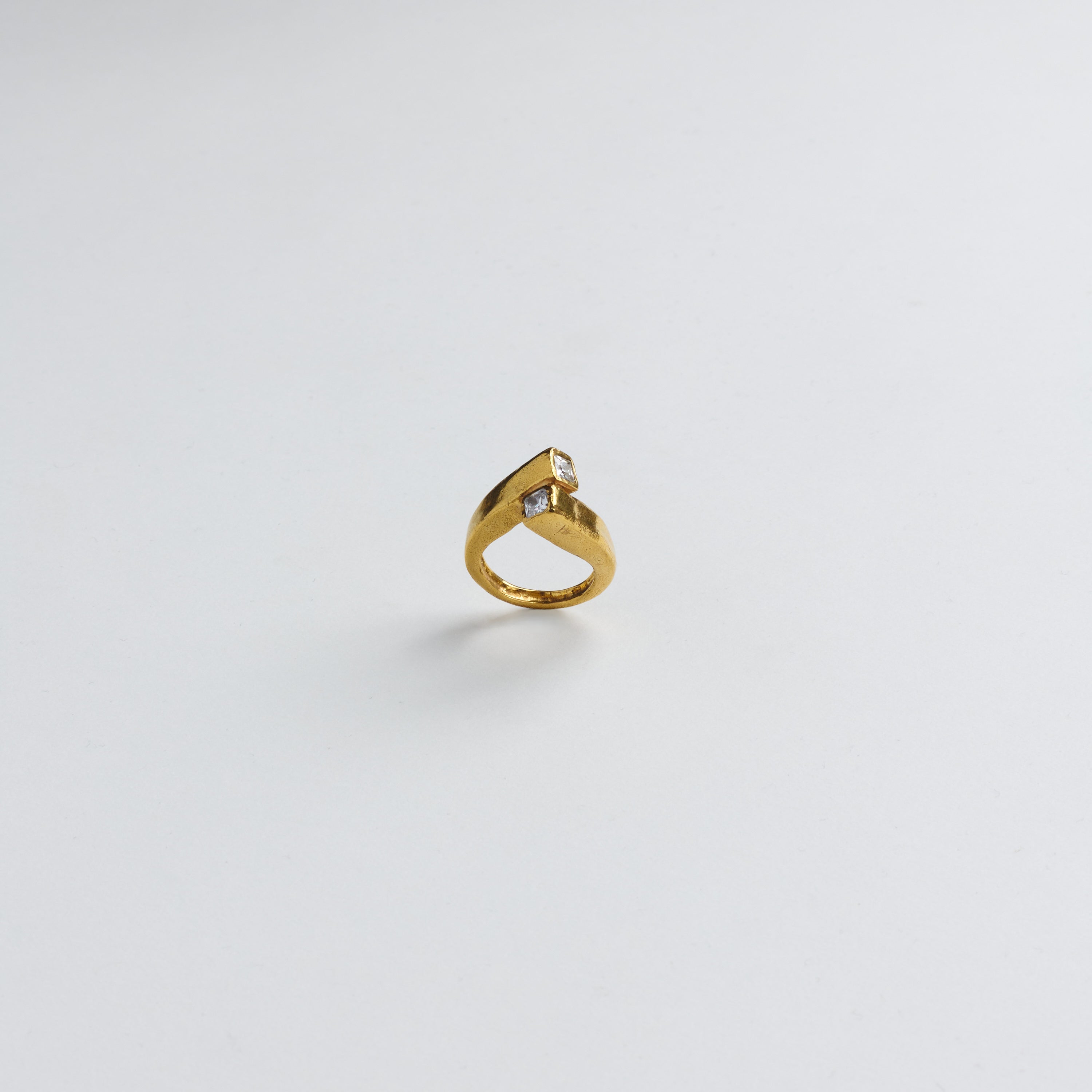 The Offset Ring — Gold