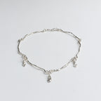 The Teardrop Necklace — Silver