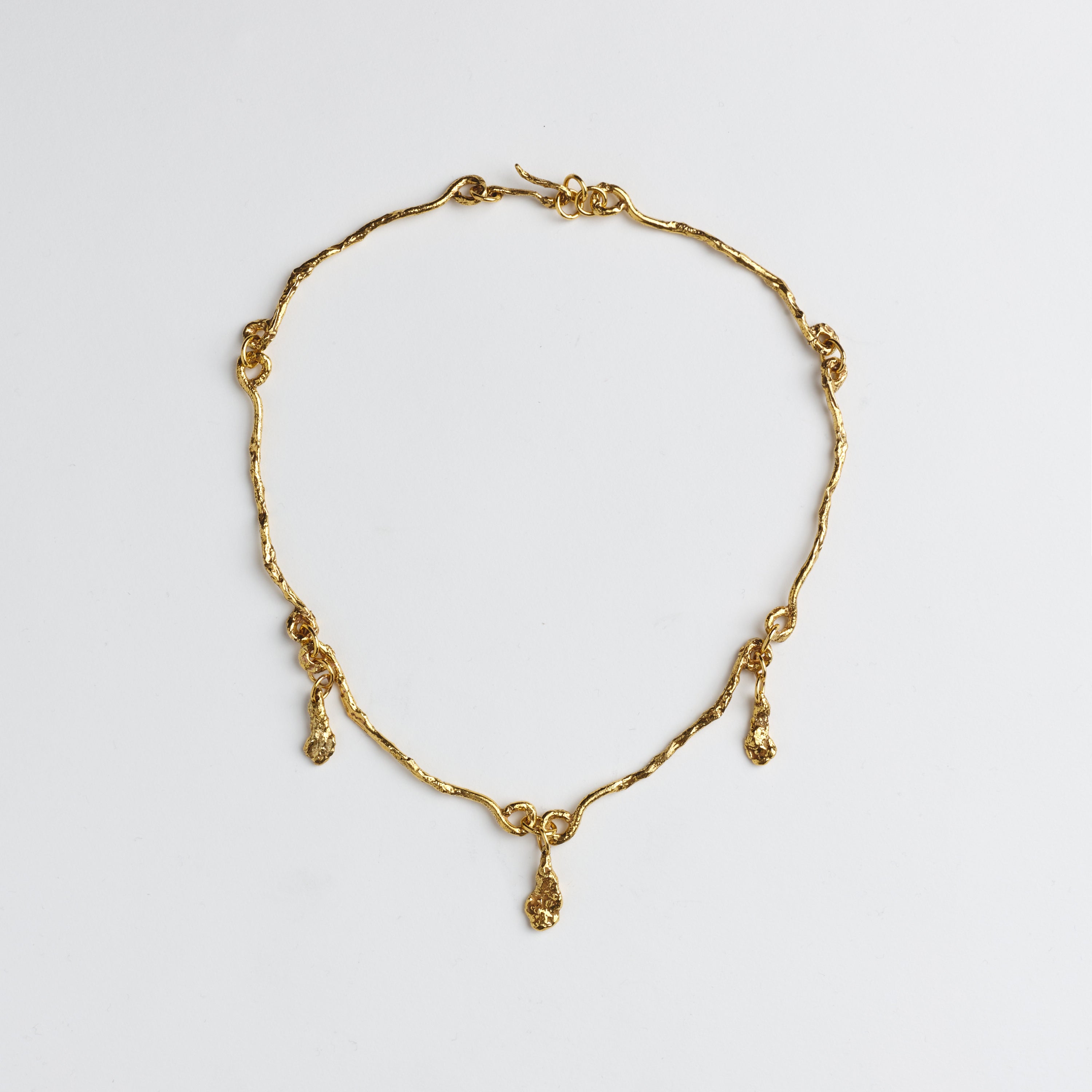 The Teardrop Necklace — Gold