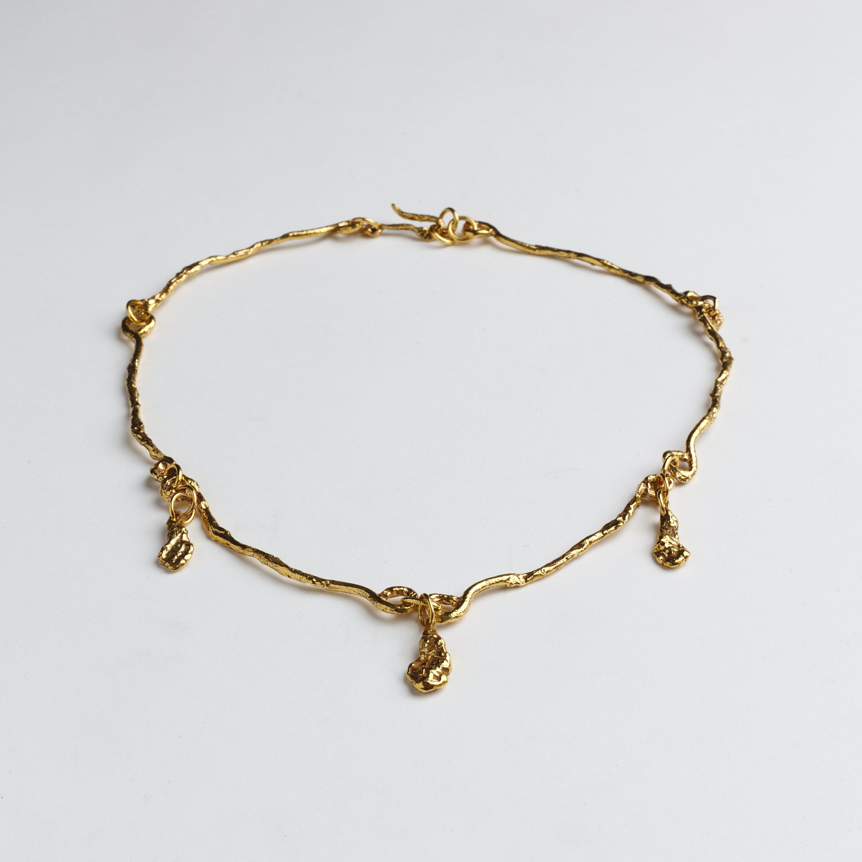 The Teardrop Necklace — Gold