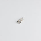 The Spiral Studs — Silver