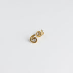 The Spiral Studs — Gold