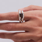 The Ring / Amber — Silver