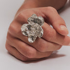 Fleur de Feu Ring — Silver