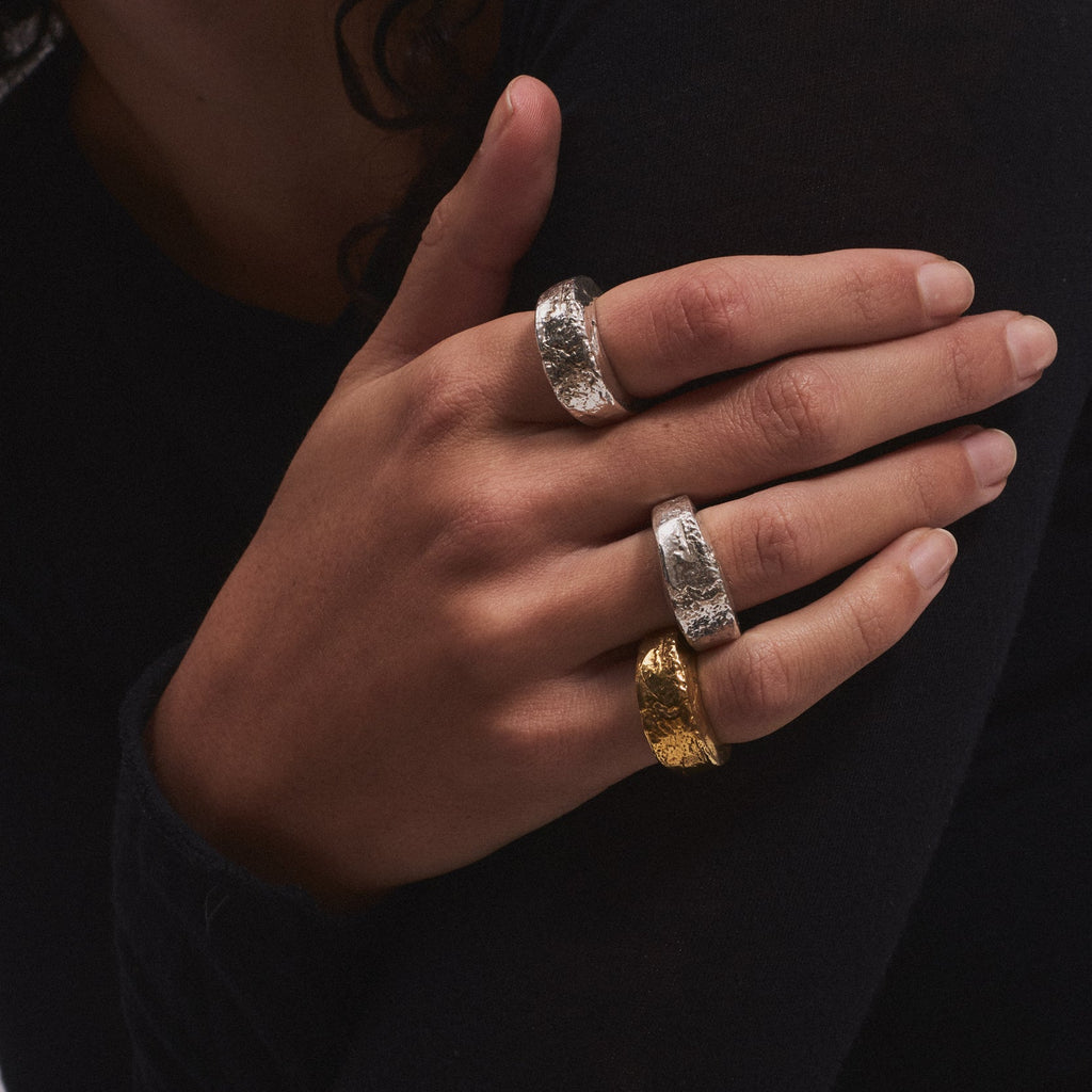 The Molten Ring — Silver
