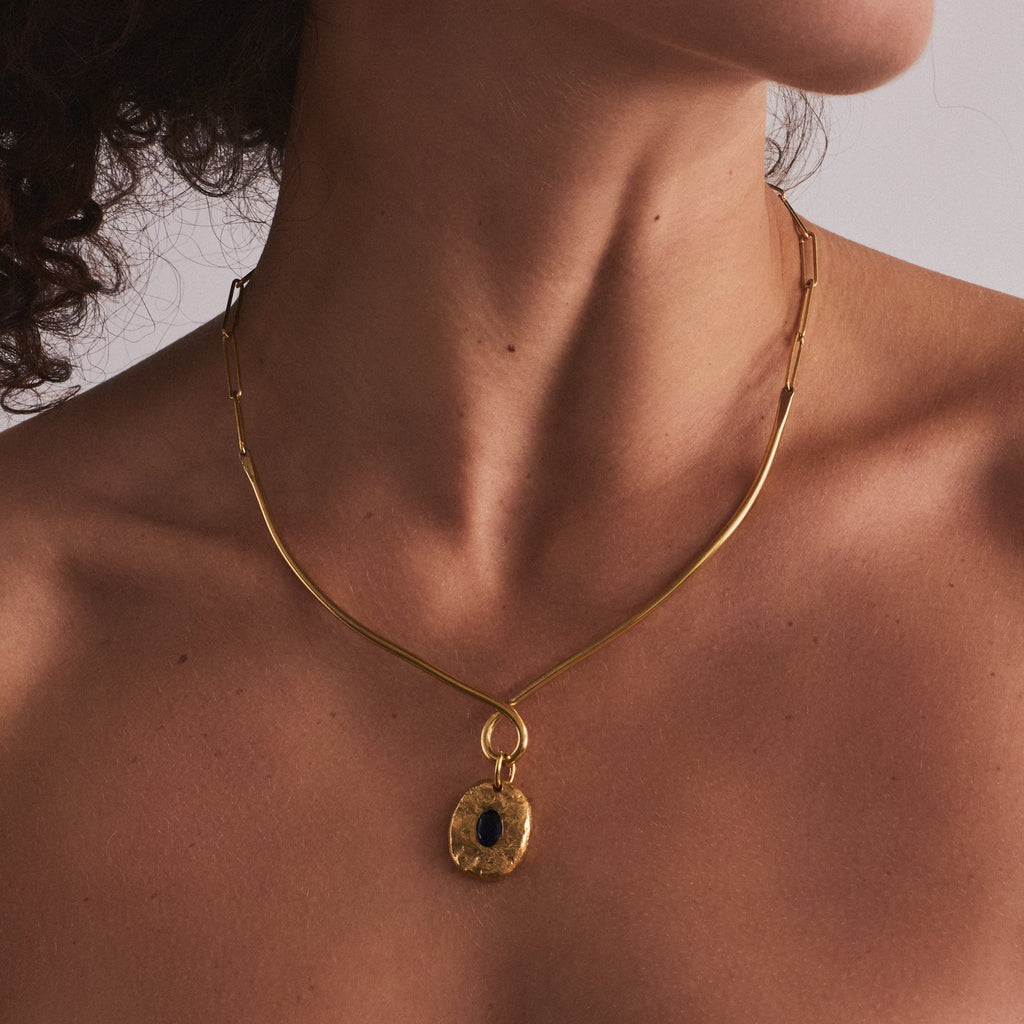 Eclipse Pendant — Gold