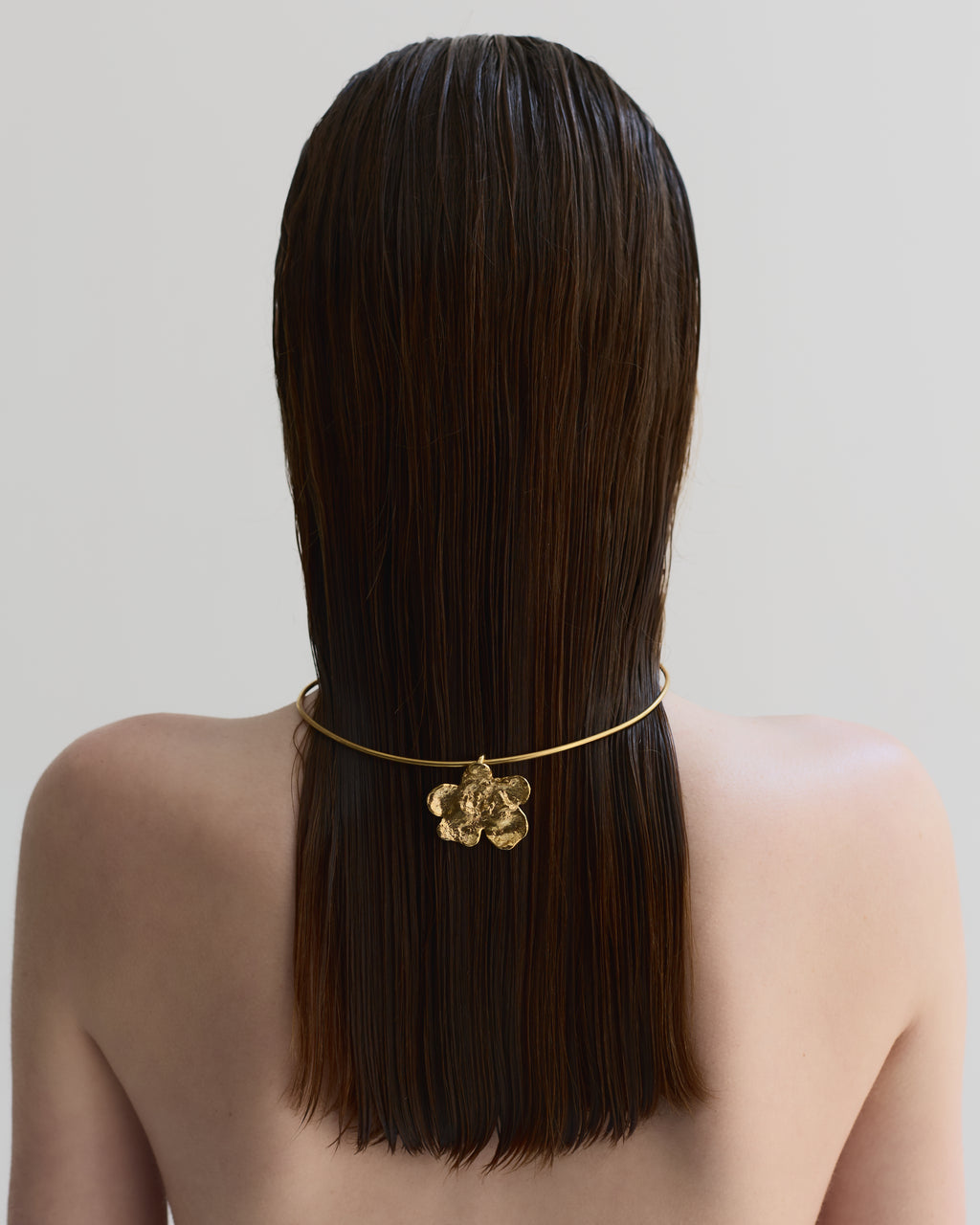 Fleur de Feu Necklace — Gold