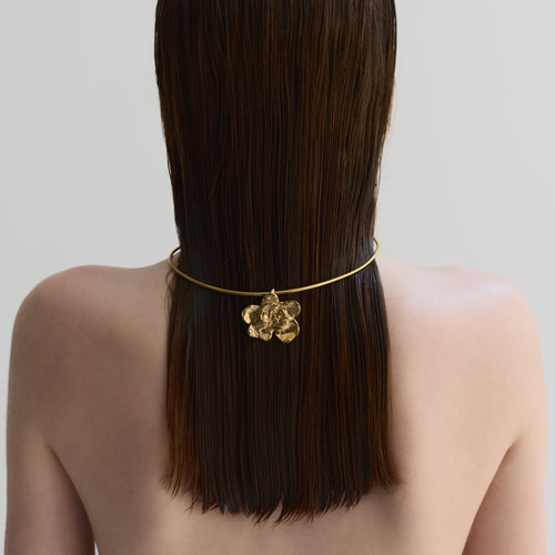 Fleur de Feu Necklace — Gold