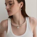 The Rhea Necklace — Silver