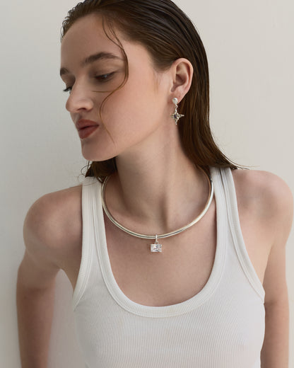 The Rhea Necklace - Silver