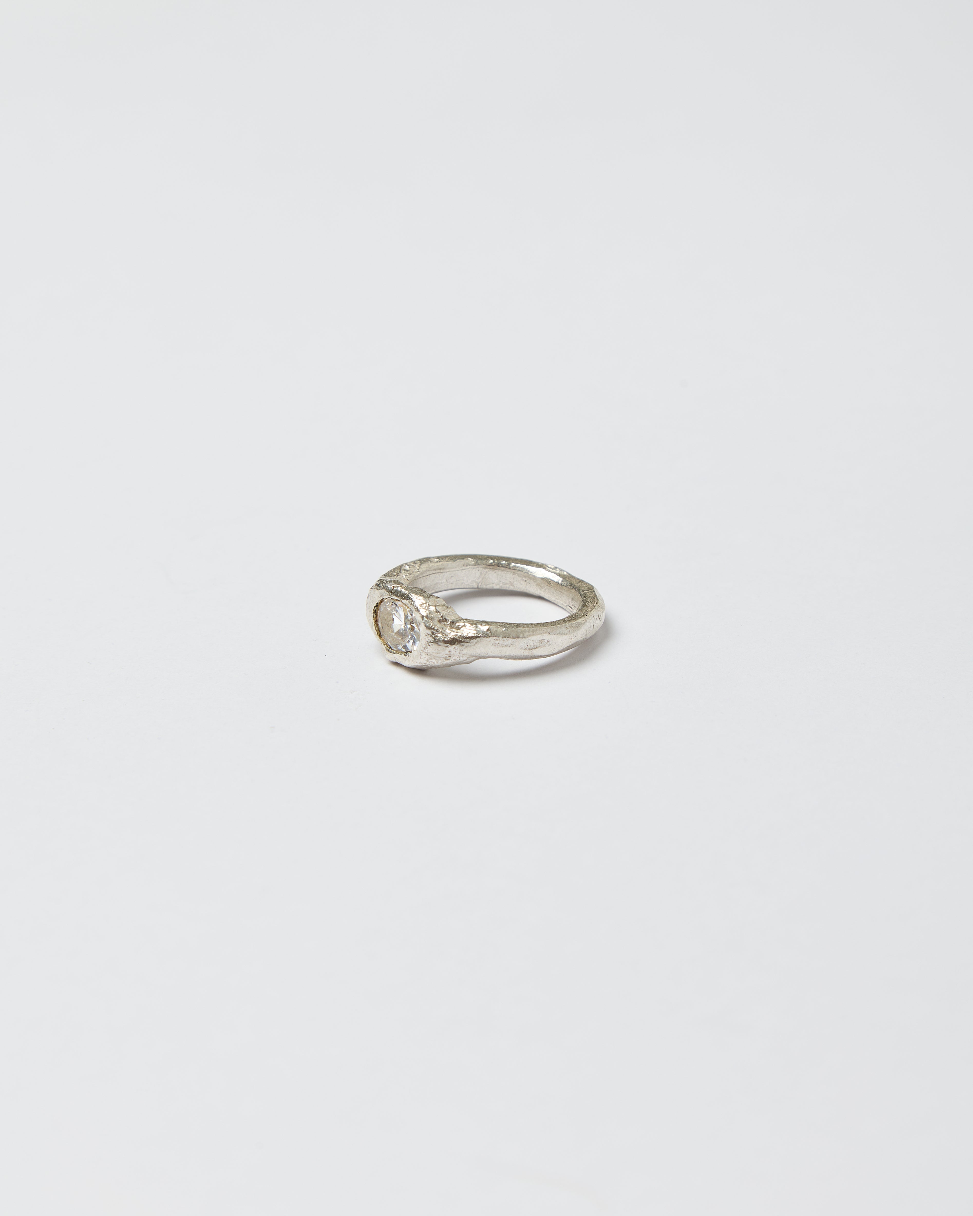 Core Lava Ring — Silver