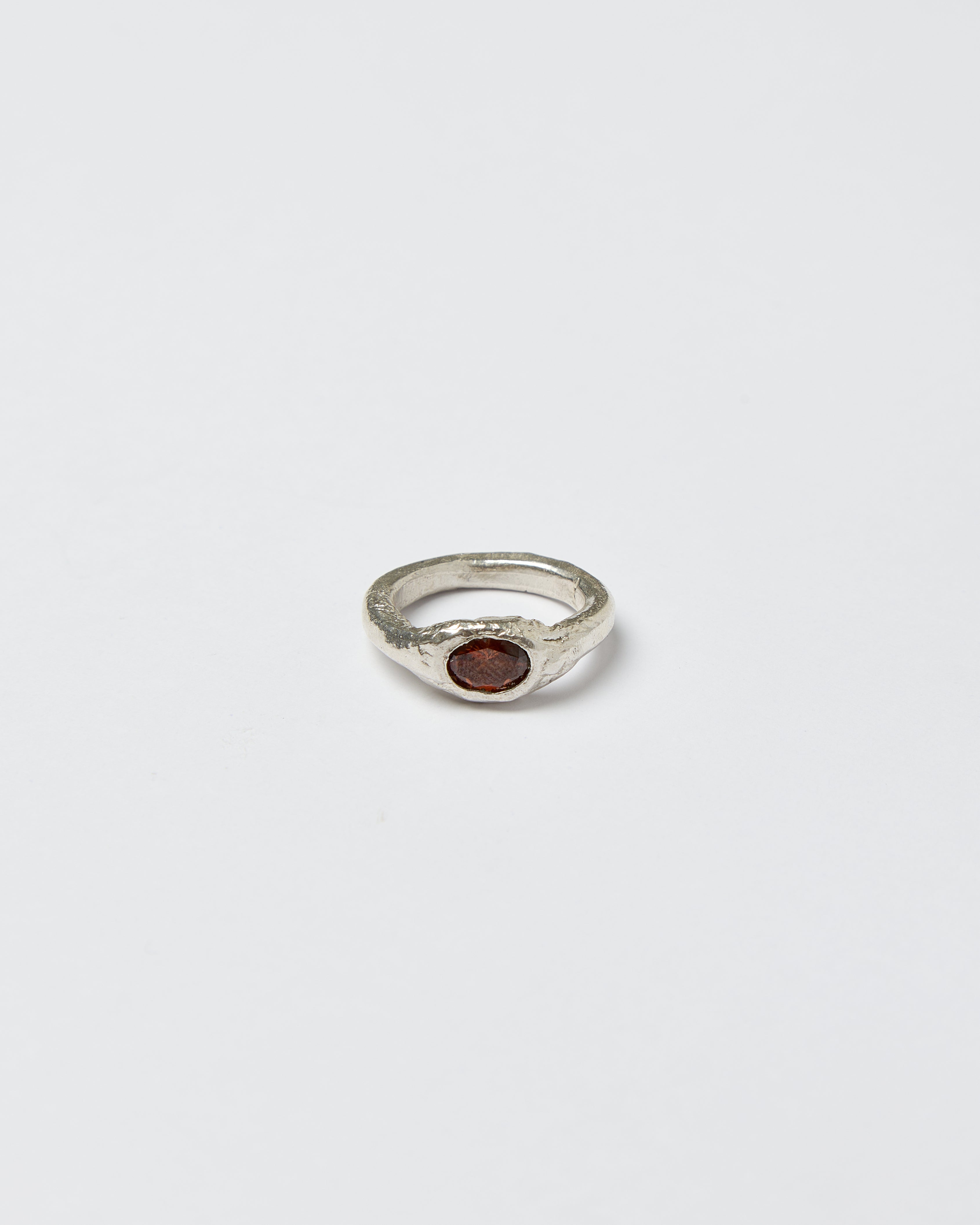 Core Lava Ring — Silver