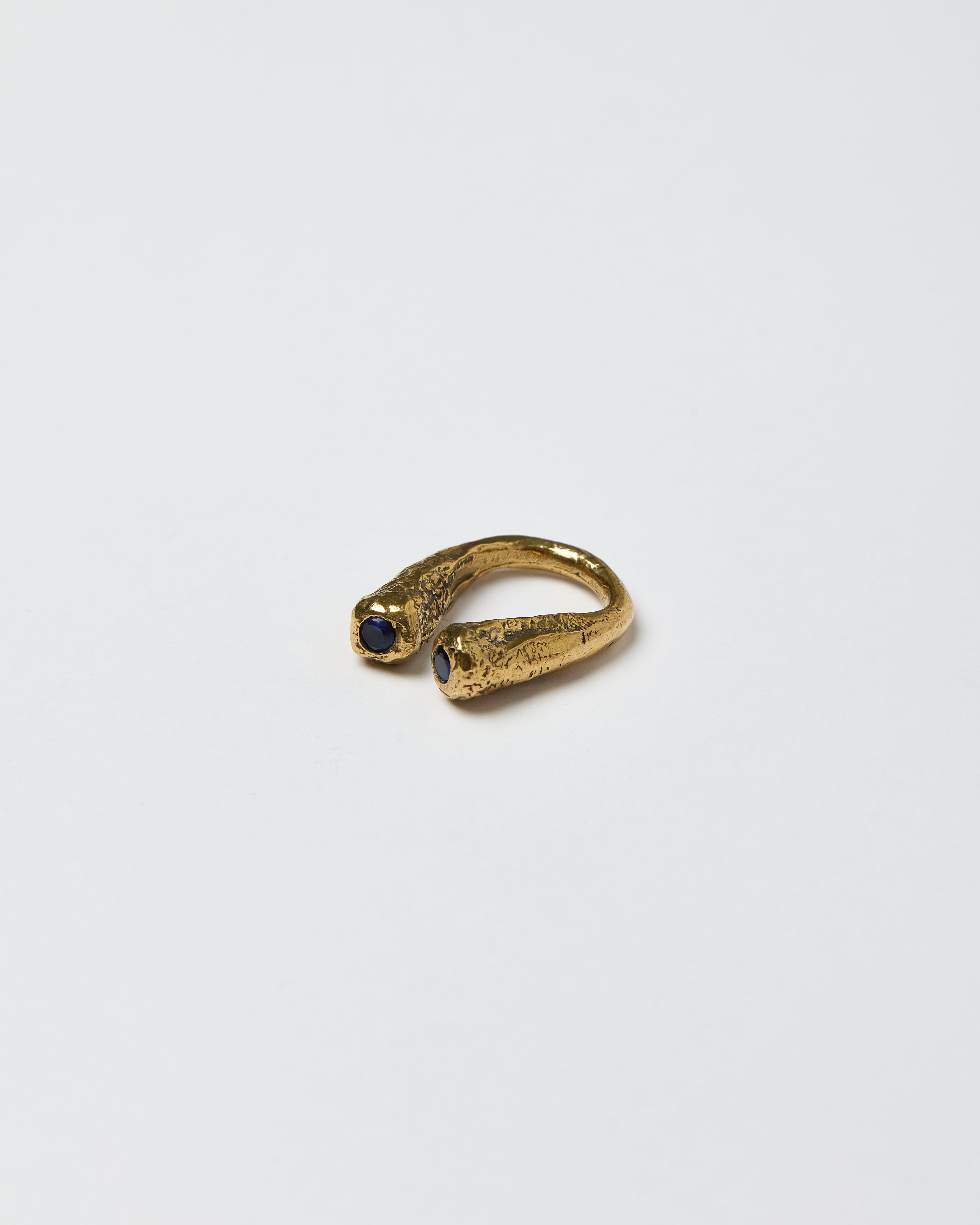 Dual Lava Ring — Gold
