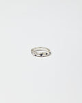 Whisper Lava Ring — Plata