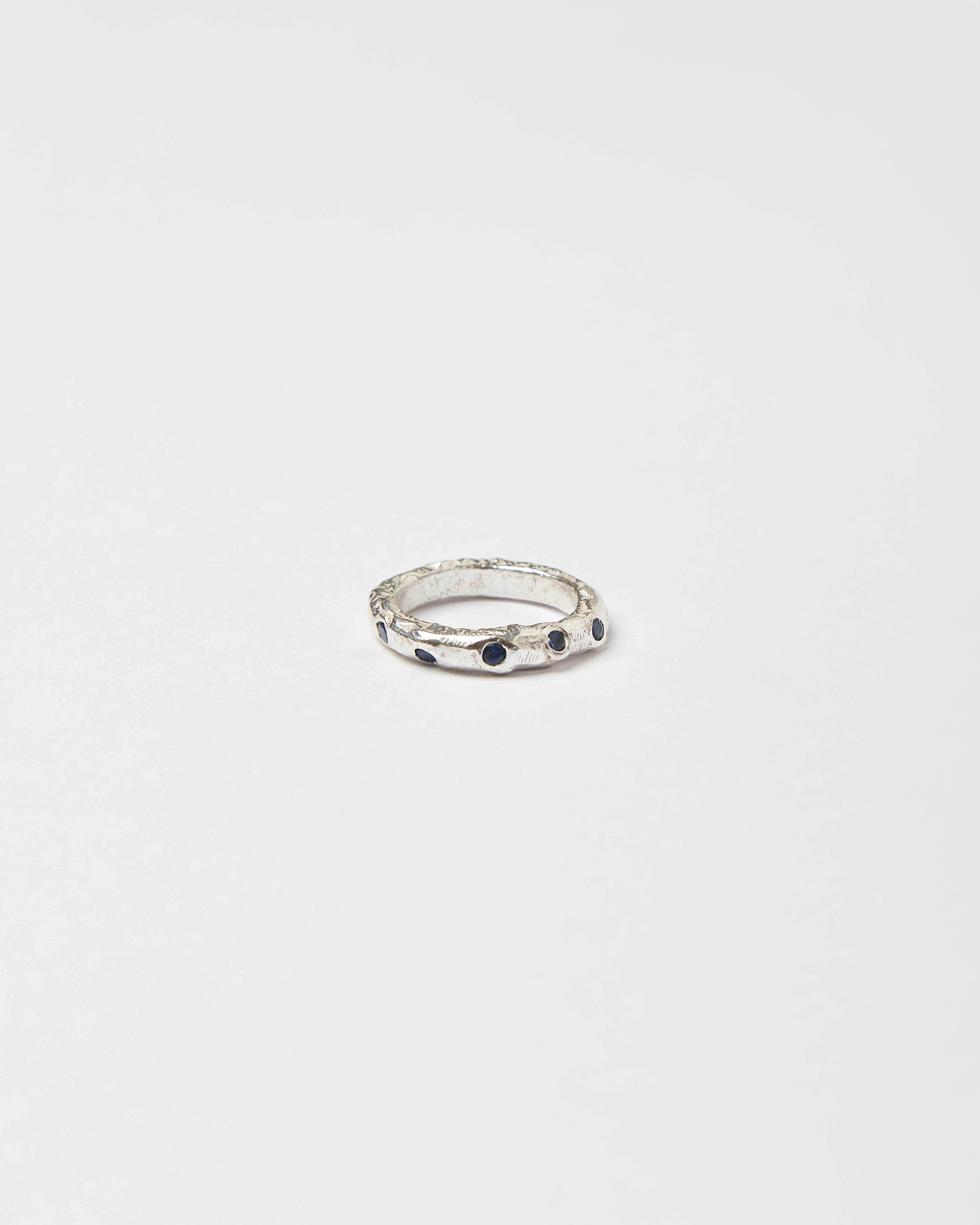 Whisper Lava Ring — Plata