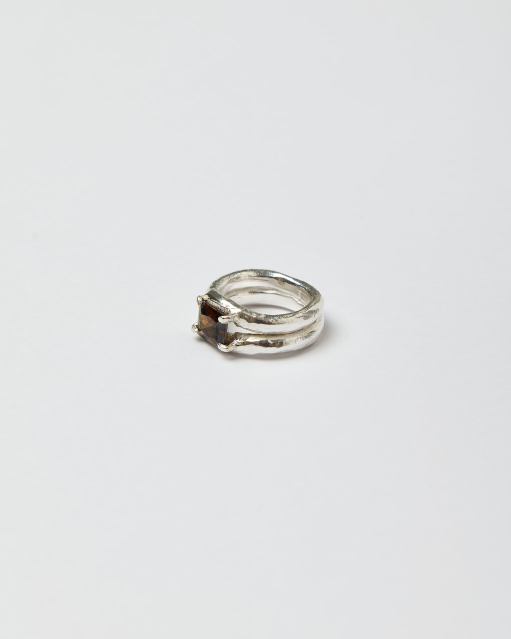 The Ring / Amber — Silver