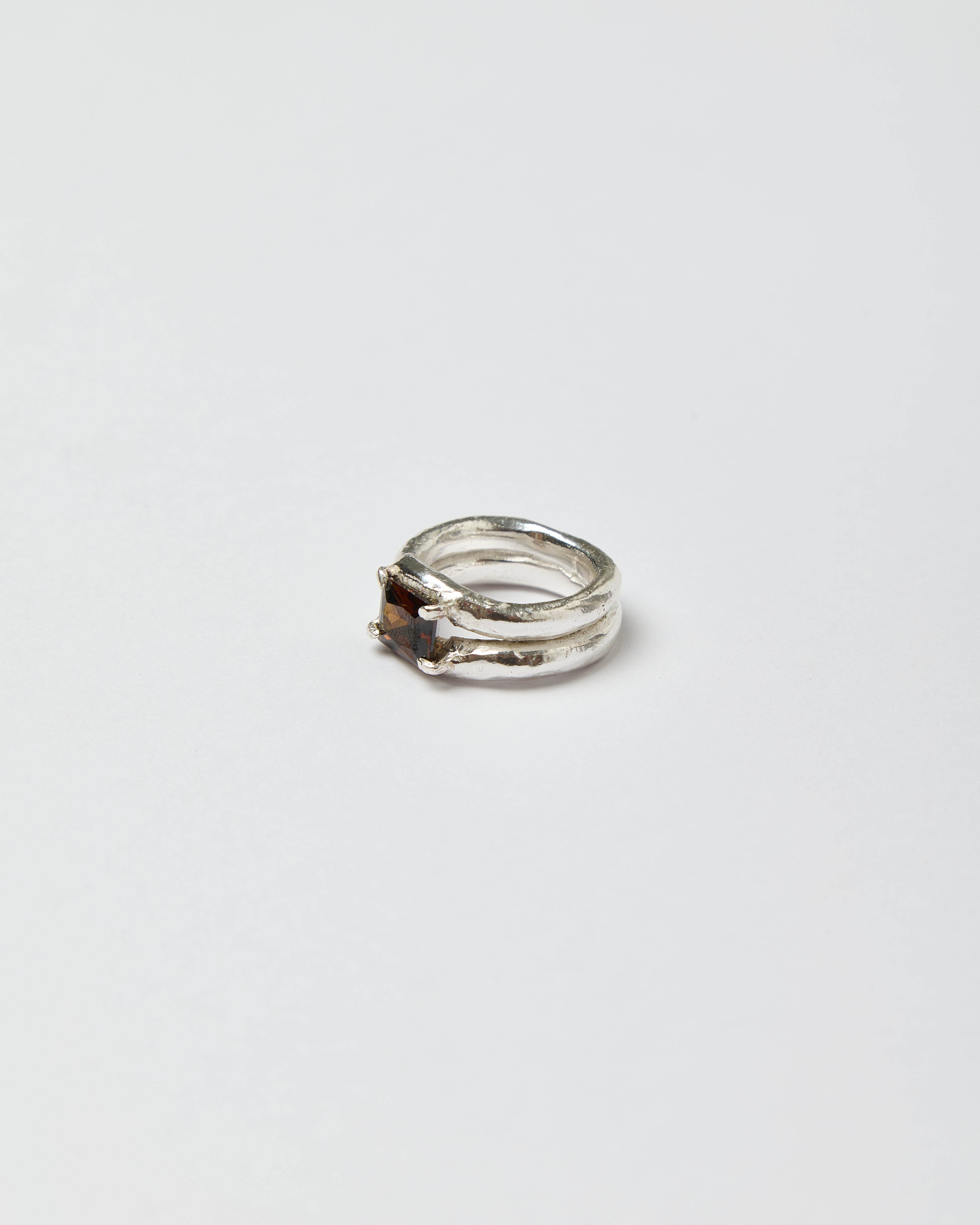 The Ring / Amber — Silver