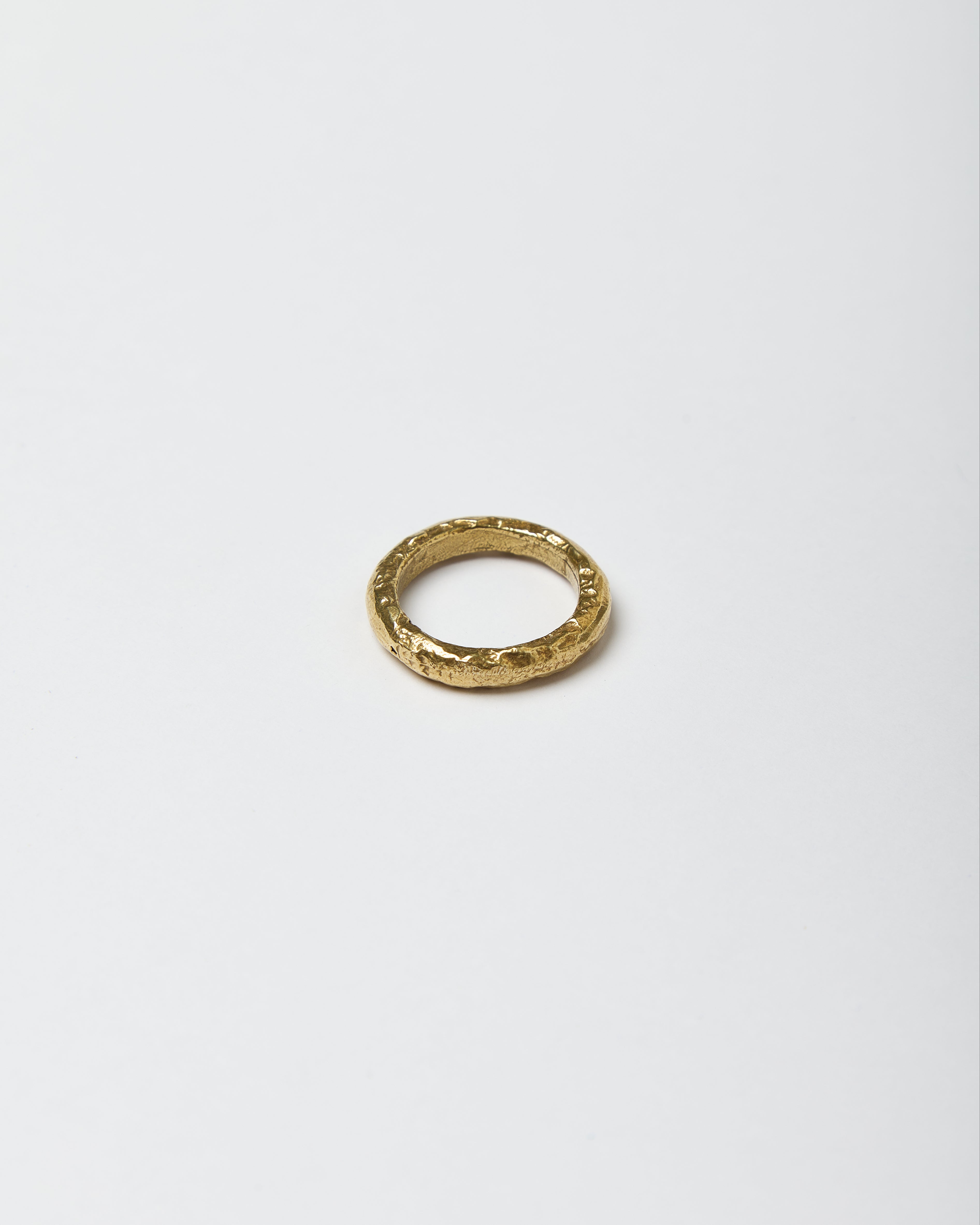 Raw Lava Ring — Gold