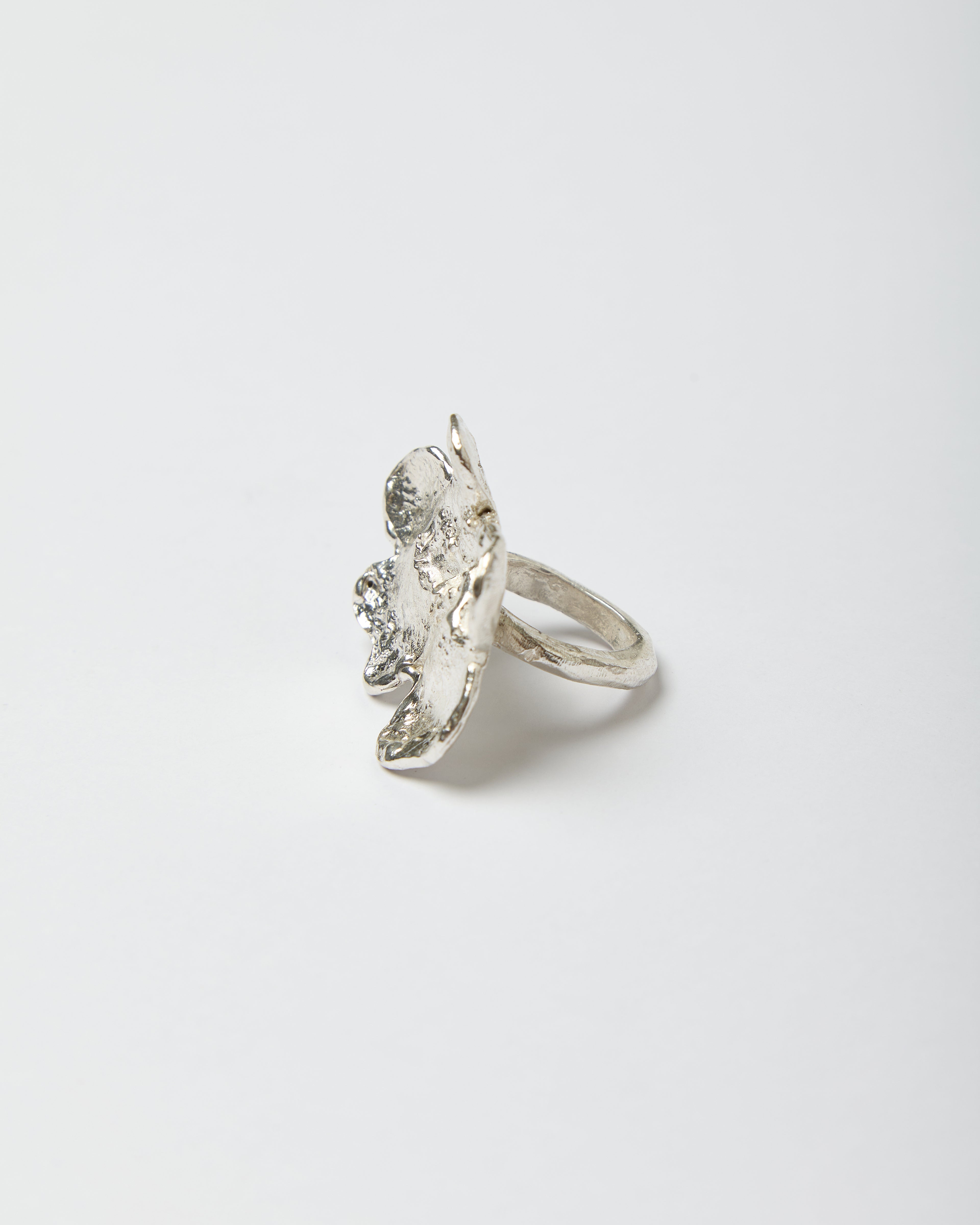 Fleur de Feu Ring — Silver