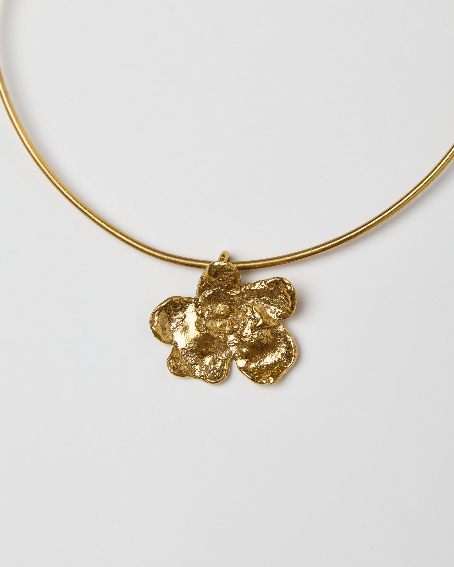 Fleur de Feu Necklace - Gold