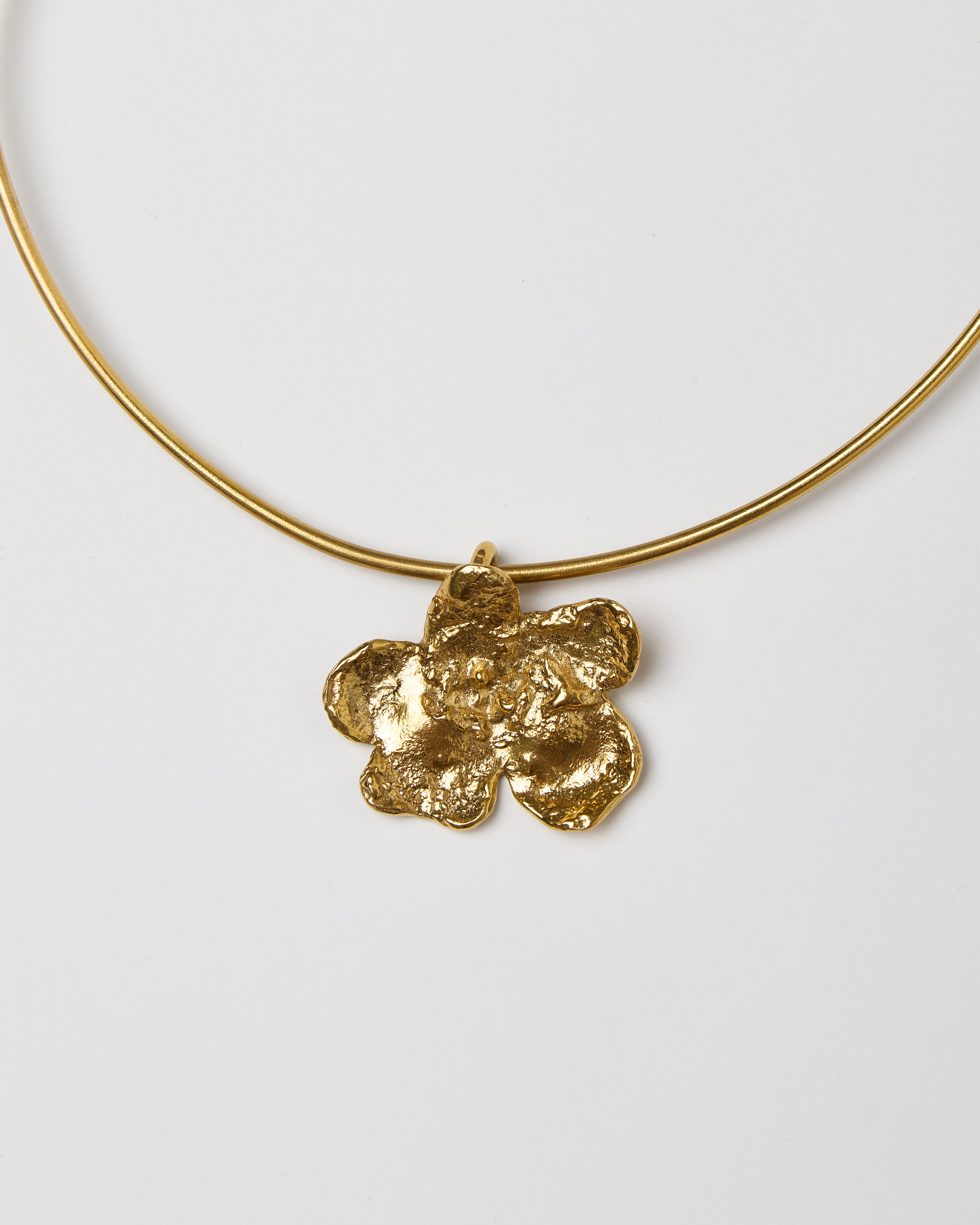 Fleur de Feu Necklace — Gold