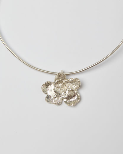 Fleur De Feu Necklace - Silver