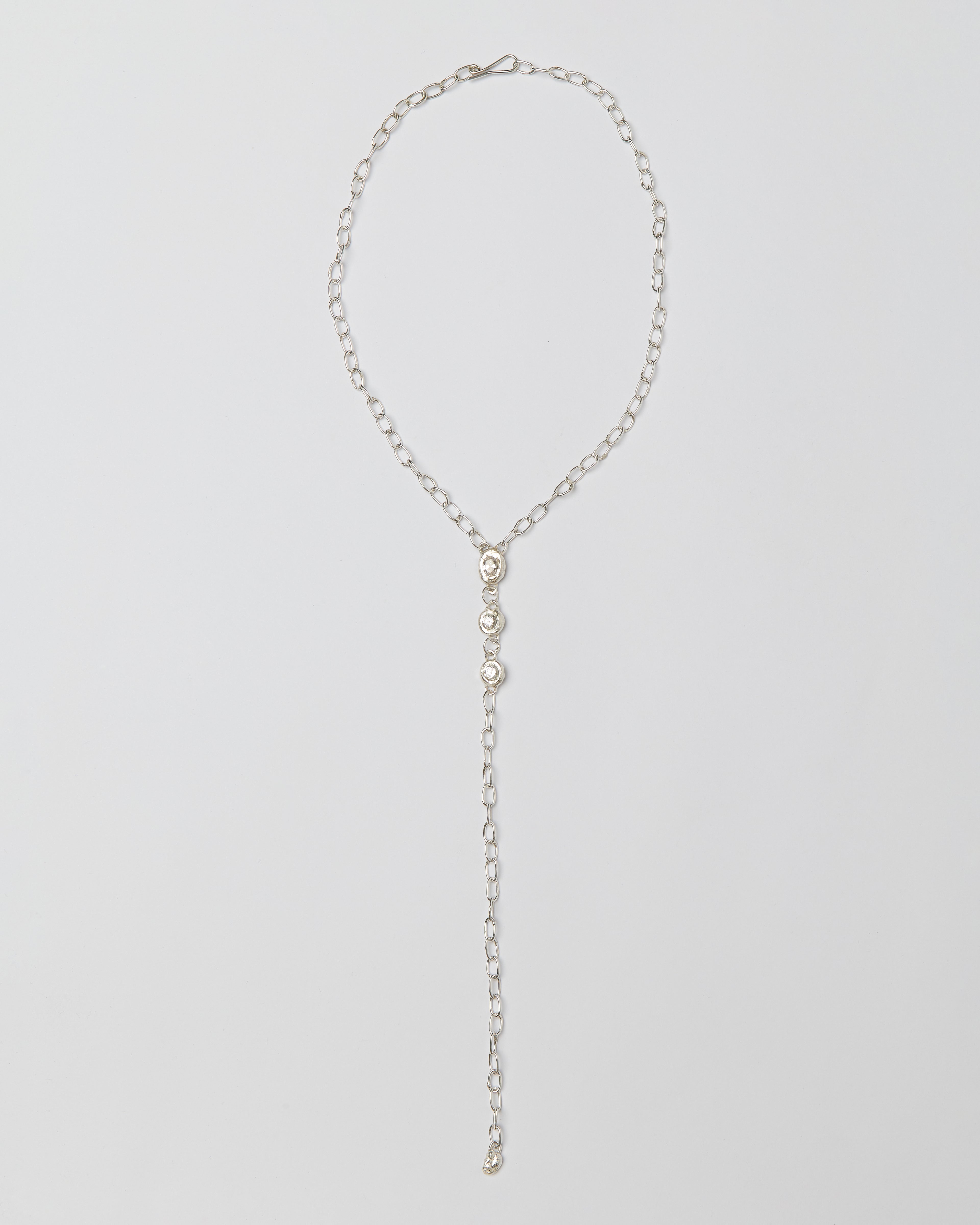 Serenity Necklace — Silver