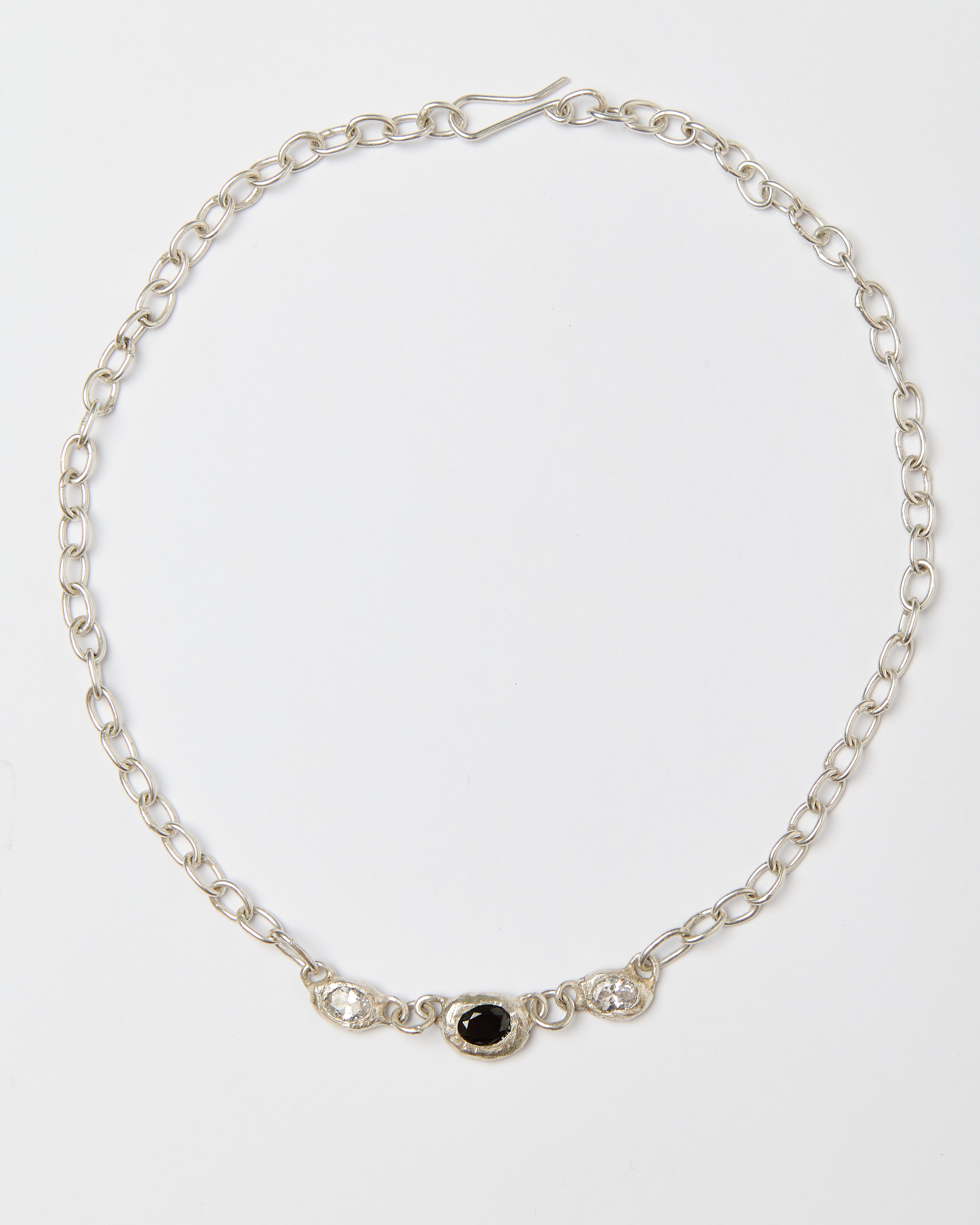 Trio Necklace — Silver