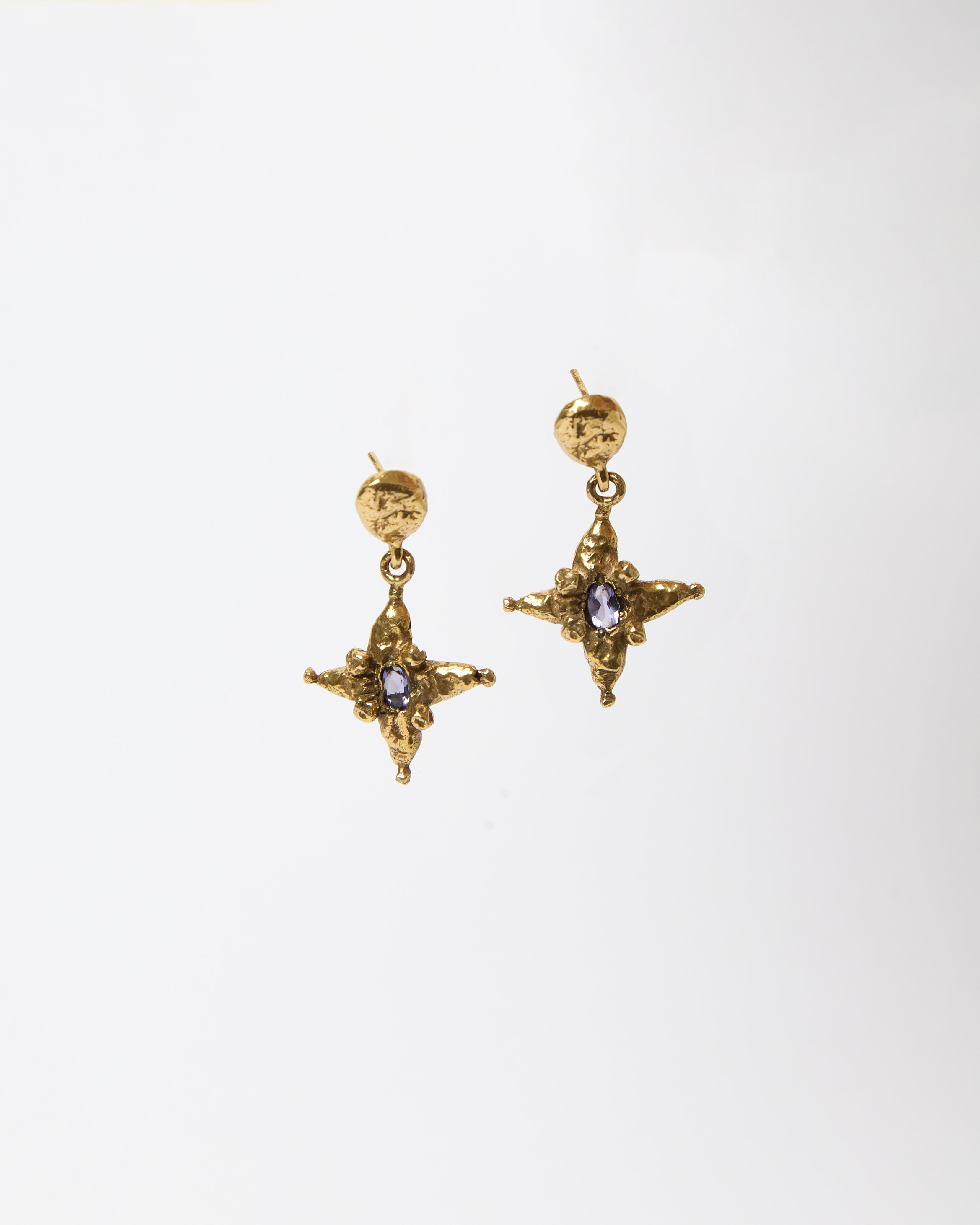 The Star Studs — Gold