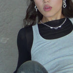 Trio Necklace — Silver