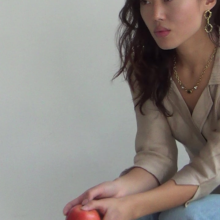 Trio Necklace — Gold
