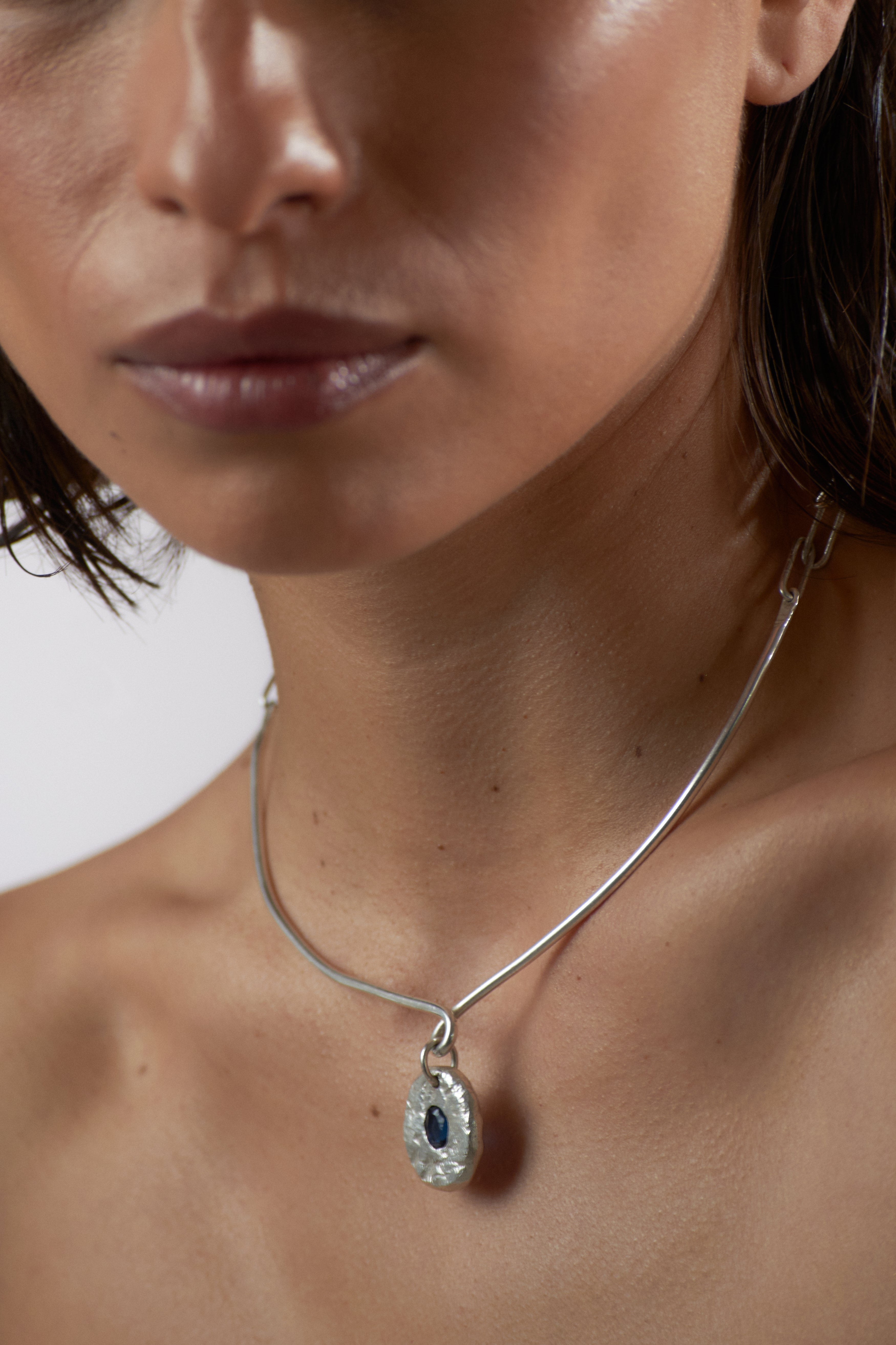 Eclipse Pendant — Silver